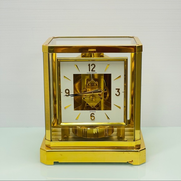 Jaeger-LeCoultre Atmos Square Face Mantel Clock Caliber 528-8 #408842 - Picture 11 of 14
